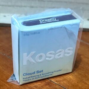 Kosas Cloud Set Baked & Smoothing Powder Dreamy Sheer Rich Deep Full Sz 9.5g NIB